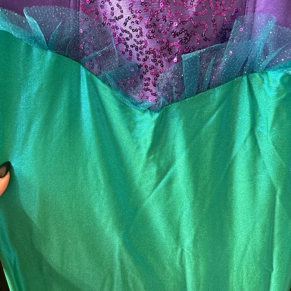 Disney little mermaid Ariel women’s costume size large adult 12-14 - Picture 7 of 11